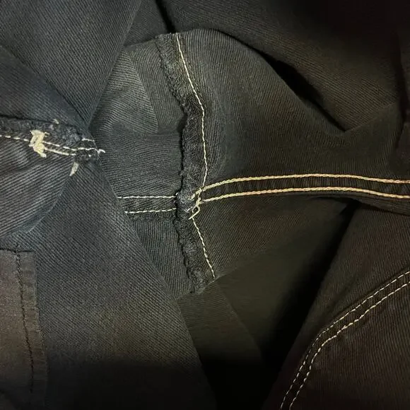 Sundance Jeans Women's Size 12 Dark Blue Straight Leg Vintage Preppy Normcore - Picture 6 of 12